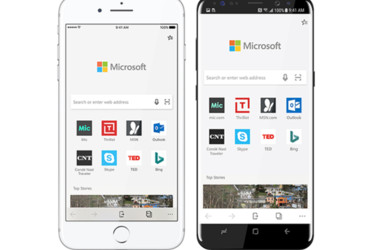 Nyt sit saa  Microsoft Edge -selain julkaistiin iOS:lle ja Androidille
