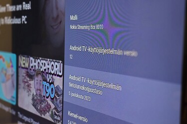 Nokia Streaming Box 8010 sai Android 12 -version