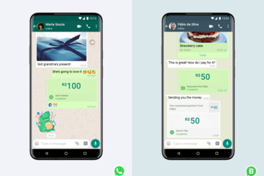 WhatsAppilla voi nyt lähettää rahaa ja maksaa ostoksia, aluksi käytössä Brasiliassa