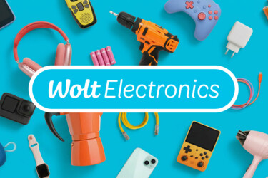 Wolt avasi oman elektroniikkakaupan Suomessa – pienkoneet ja kaapelit kotiovelle yhdeksässä kaupungissa