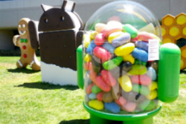Jelly Bean nousi yleisimmäksi Android-versioksi