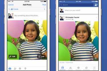 Facebook saa tuen iPhone 6s:n uudelle kuvaominaisuudelle