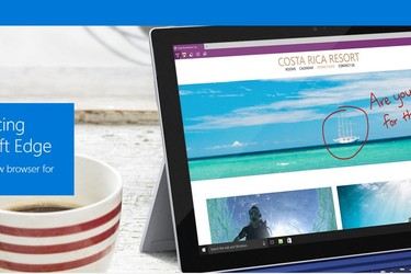 Esittelyss Windows 10: uusi Edge-selain korvaa Internet Explorerin