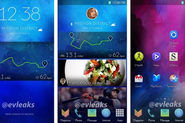 Kuvia Samsungin uudesta kyttliittymst vuoti jlleen