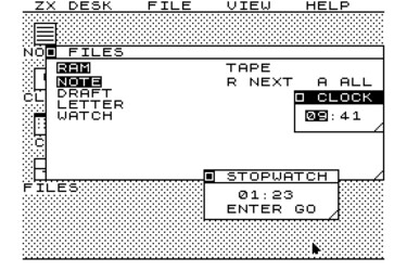 Sinclair ZX Spectrum sai graafisen käyttöjärjestelmän