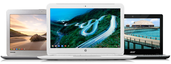 HP, Acer, ASUS og Toshiba er alle klar med nye Haswell-baserede Chromebooks