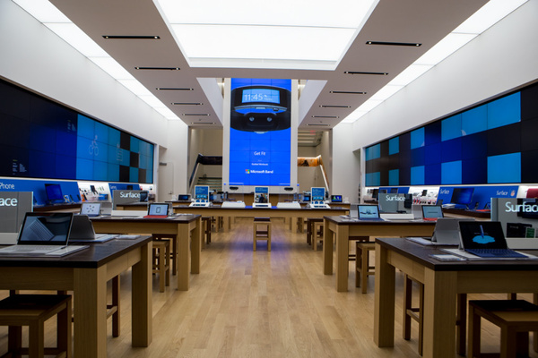 Microsoft opens their New York City flagship store