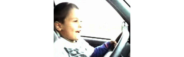 Video posted of 7 year old driving an SUV - criminal charges likely