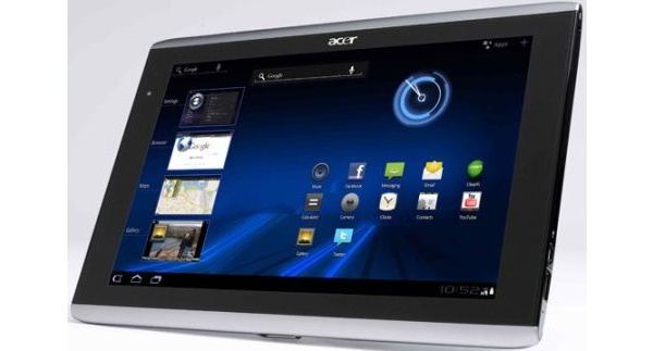 Iconia tablets to get Android 4.0 in April