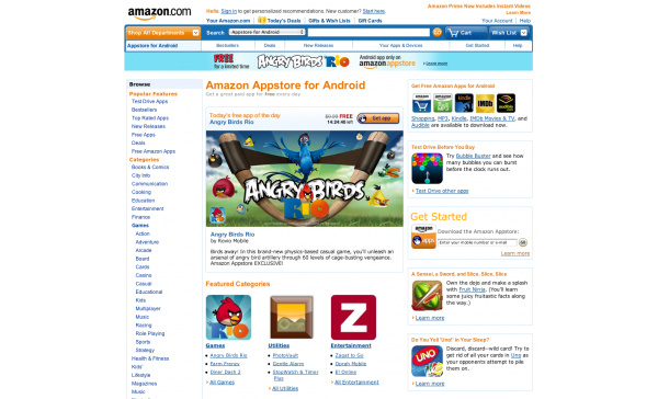 Amazon Appstore now live in Europe