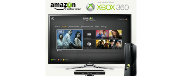 Amazon Instant Video now on Xbox 360