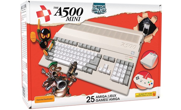 Amiga 500 -koneesta julkaistiin pienikokoinen retroversio