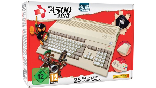 Amiga 500 -minikonsoli saapuu markkinoille maaliskuussa