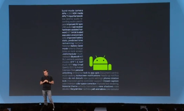 Google esitteli Androidin L-version