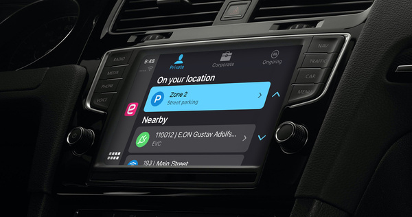 EasyPark -pysäköintisovellus nyt käytettävissä Apple CarPlay -järjestelmän avulla