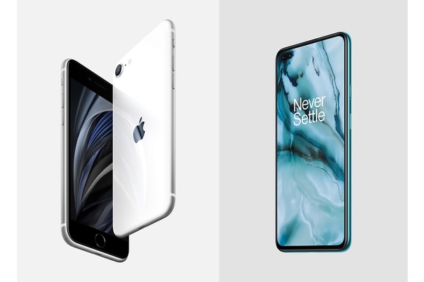 Vertailu: OnePlus Nord vs Apple iPhone SE