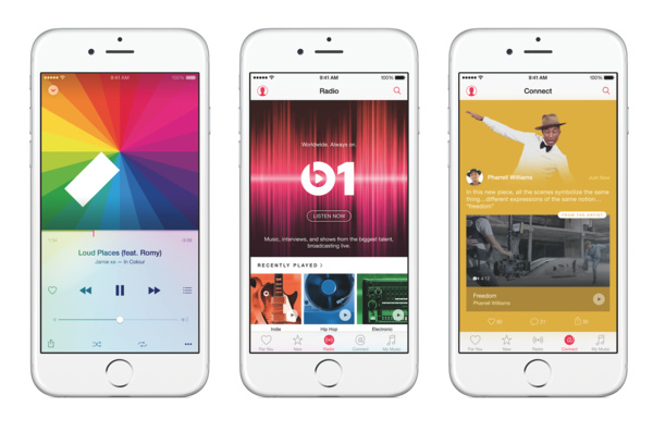 Apple Music will stream at 256kbps - lower than rivals