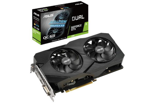 Päivän diili: Asus GeForce GTX 1660 Dual EVO OC näytönohjain 239 euroa - säästä 60€