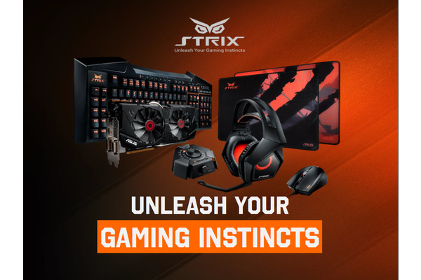 Katsauksessa Asus Strix Tactic Pro -pelinäppäimistö ja Claw-pelihiiri