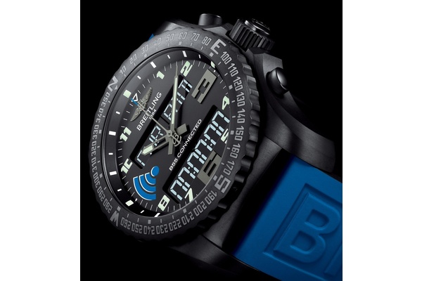 High-end luxury watch maker Breitling shows off first smartwatch