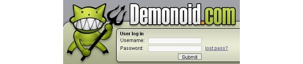 Demonoid tracker taken down