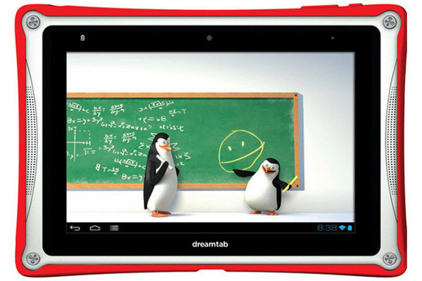 DreamWorksilta lapsille suunnattu 8 tuuman Android-tabletti keväällä
