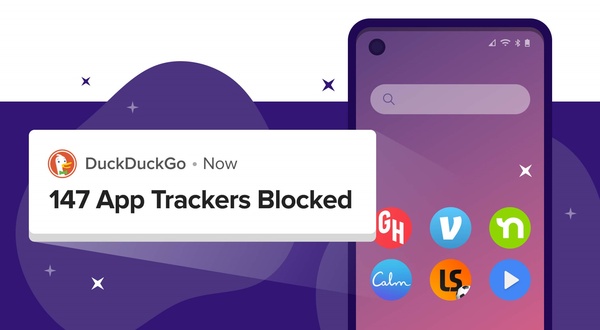 DuckDuckGon Android-sovellus estää mm. Googlen ja Facebookin seuraimet muissa sovelluksissa