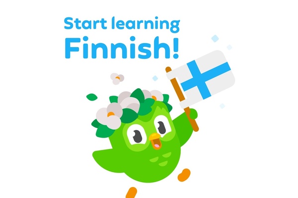Suositussa Duolingo -sovelluksessa voi nyt opetella suomea