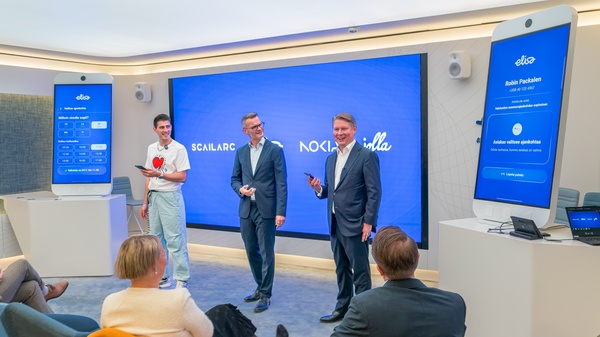 Elisa, Nokia ja Scailarc esittelivät puhelun, johon ei tarvitse vastata – asiat voi hoitaa suoraan ruudulta