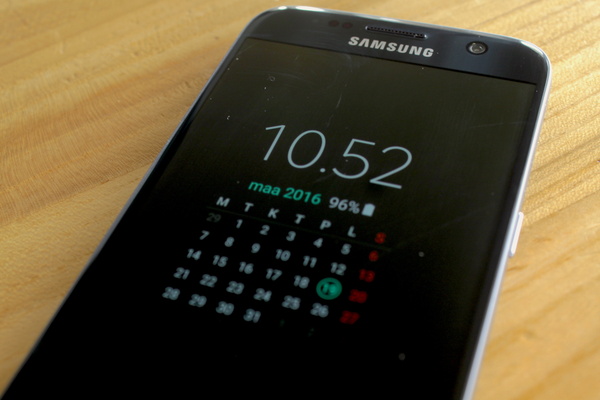 Testiss Galaxy S7: Nin toimii Always On Display