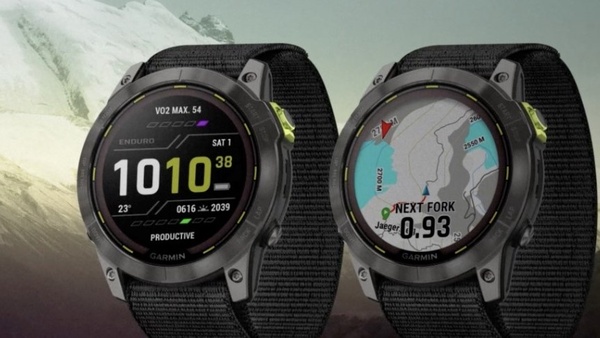 Garminin Enduro 2 on suunnattu kestävyysurheilijoille ja tarjoaa jopa 150 tunnin akunkeston GPS-tilassa
