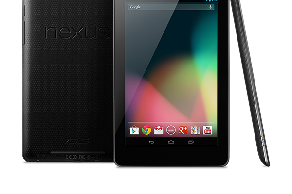 Asus julkaisi Nexus 7:n isommalla muistilla - 3G-versio loppuvuodesta
