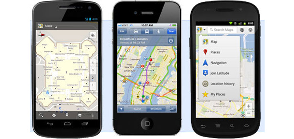 Google ei lupaa omia karttojaan Apple-kyttjille 
