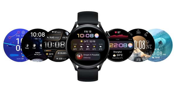 Huawei Watch 3 -älykello käyttää Huawein HarmonyOS -käyttöjärjestelmää