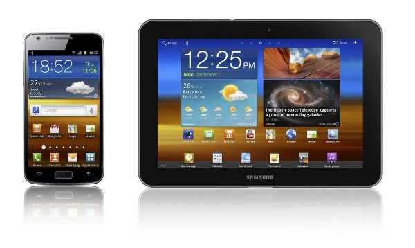 Samsung shows off updated LTE versions of Galaxy S II and Galaxy Tab 8.9