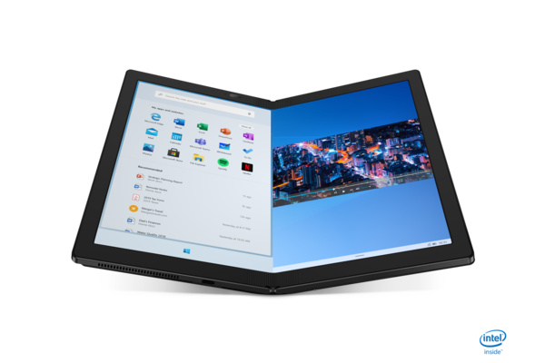 Lenovo announces what they call the first ever foldable PC