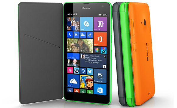 Microsoft unveils new Lumia 535, their first branded Windows Phone