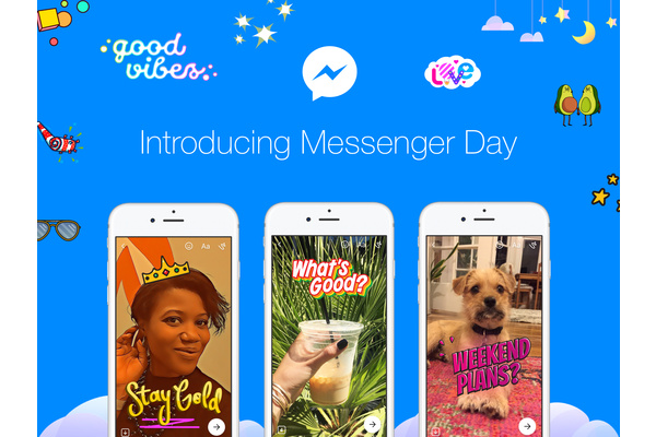 Facebook hykk Snapchatia vastaan  Messenger Day on kaikkien saatavilla