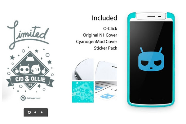 N1 CyanogenMod Limited Edition nu te koop