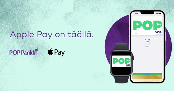 POP Pankin kortit tukevat nyt Apple Payta