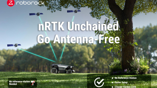 Roborockin robottiruohonleikkurit päivittyvät heinäkuussa – ei enää tarvetta fyysiselle RTK-tukiasemalle