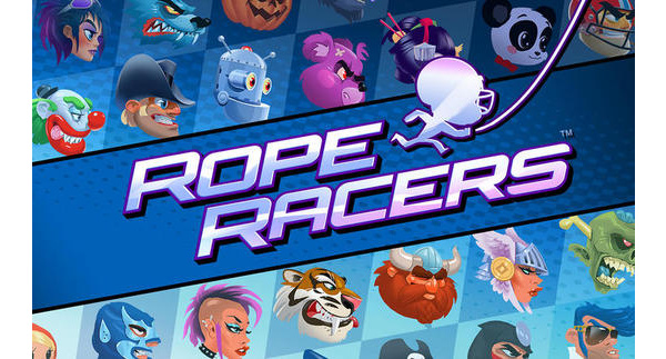 Rope Racers on uusi kotimainen hittipeli  kymmenen ladatuimman pelin joukossa yli 50 maassa