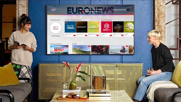 Samsungin älytelevisioihin saapuu Samsung TV Plus -palvelu - tarjoaa 20 kanavaa ilmaiseksi