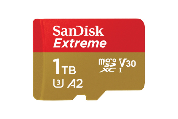 MicroSD cards breaking the one terabyte barrier, in stores before summer