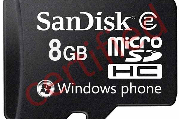 Windows Phone 7 devices get their first 'certified' microSD card