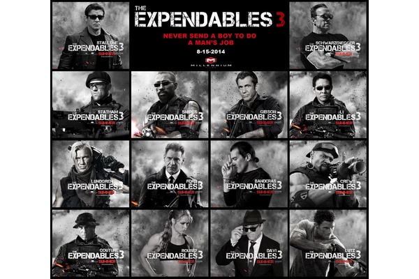 DVD quality copy of Expendables 3 leaks online 3 weeks before