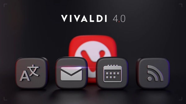 Vivaldi-selaimeen lisättiin kääntäjä, sähköpostiohjelma, kalenteri ja syötelukija