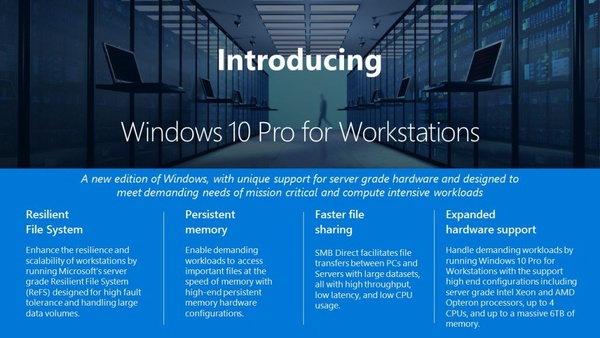 Microsoft announces a new edition of Windows 10 - aimed for real pro users