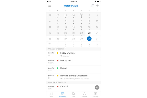 Microsoft integrates Sunrise tech into its updated Outlook for Android, iOS apps