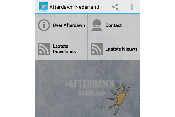 Android app voor Afterdawn